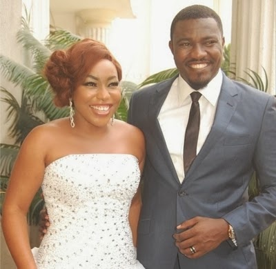 Image de Célébrités. Les stars de Nollywood que sont John Dumelo et Rita Dominic se sont mariés légalement. Désormais vous pourriez les appelés M et Mme Dumelo.