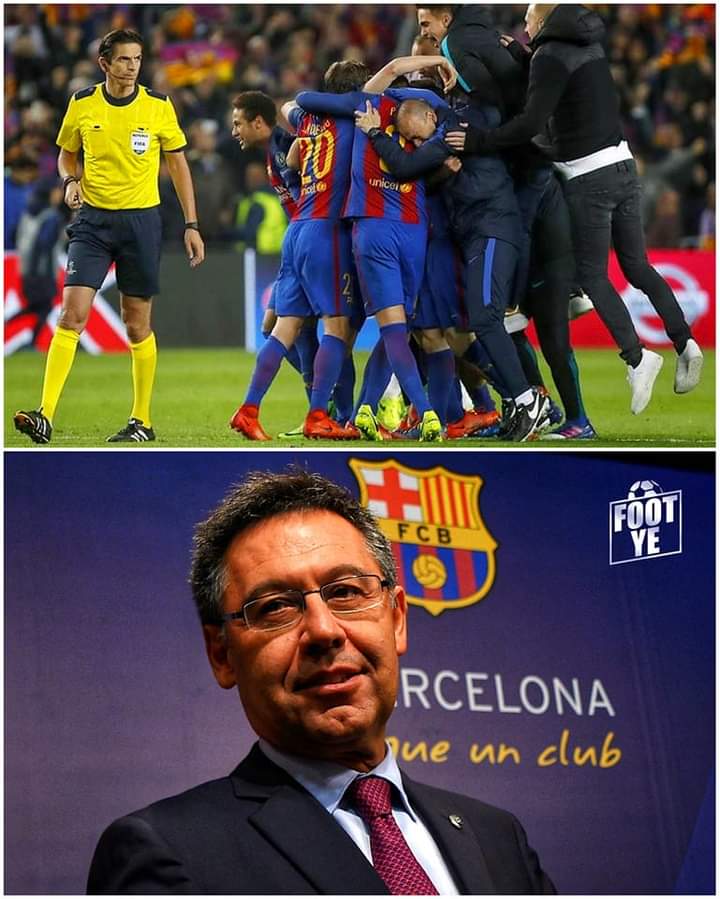 Image de Football. Le FC Barcelone et ses ex dirigeants, Sandro Rosell et Josep Maria Bartomeu, ont été inculpés par la justice espagnole pour "corruption", "Abus de Confiance" et "Faux en Écriture de Commerce" pour avoir donné des pots de vin à José Maria Enriquez Negreira alors vice président du comité arbitral de la fédération espagnole pour des faveurs sur le terrain. Cela remet en cause les précédents trophées et titres du Barcelone. C'est une affaire qui jette du discrédit sur cette équipe qui fut par le passé sur le toit du monde. Quel est votre avis sur la question? Pensez-vous que le FC Barcelone a réellement été favorisé par le passé?