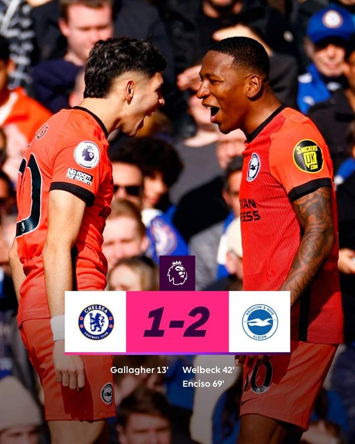 Deuxième Image de Football. Attendu comme le sauveur du club londonien en perdition depuis un moment, Frank Lampard semble être en plein doute. Les résultats ne suivent pas depuis son arrivée. Le club vient de concéder sa 3ème défaite en 3 matchs depuis qu'il est là. Battu par Brighton (2-1) en premier ligue, les fans s'inquiètent du match retour des quarts de finale de la ligue des champions contre le Real Madrid. Rappelons que les Londoniens avaient été battu 2 buts à 0 au match aller. Pensez vous qu'il était l'homme de la situation ou c'est juste qu'il n'a pas encore pris ses marques?