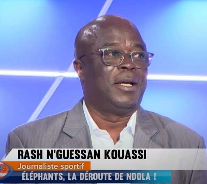 Image de Football. Le célèbre journaliste sportif ivoirien, Rash N'guessan a dit son accord pour le limogeage de Jean Louis Gasset après la débâcle des ivoiriens face aux zambiens. "On ne peut pas gagner la CAN avec un entraîneur qui est de la génération du Général de Gaulle" dixit Rash. Pour dire selon le journaliste, que Jean Louis Gasset n'est pas le bon candidat pour conduire les éléphants à la victoire lors de la CAN 2023 en terre ivoirienne, faisant allusion à son âge. Il a notamment dénoncé le fait que le sélectionneur ivoirien réside en France, ce qui ne lui permettrait pas d'instaurer la cohésion nécessaire au sein du groupe. Que pensez-vous de la réaction de Rash N'guessan ?