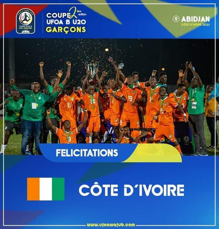 Image de Football. Les éléphanteaux ont remporté le tournoi de l'UFOA-B des moins de 20 ans après avoir battu le Burkina Faso en finale. C'est un trophée qui vient redonner de l'espoir et rassurer quant à l'avenir de l'équipe nationale de Côte d'Ivoire. Pensez-vous, comme moi, qu'on peut croire en la relève des éléphants A?