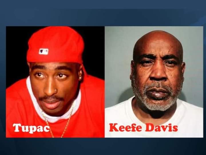 Image de Célébrités. Abattu en 1996, Tupac Amaru Shakur, depuis cieux, connaîtra enfin le sommeil. Le présumé responsable de son meurtre, Keefe Davis, un ancien chef de gang, vient d'être inculpé 27 ans après l'assassinat. Pourquoi est ce que c'est maintenant que le responsable a été arrêté ? Que pensez vous de cette arrestation ?