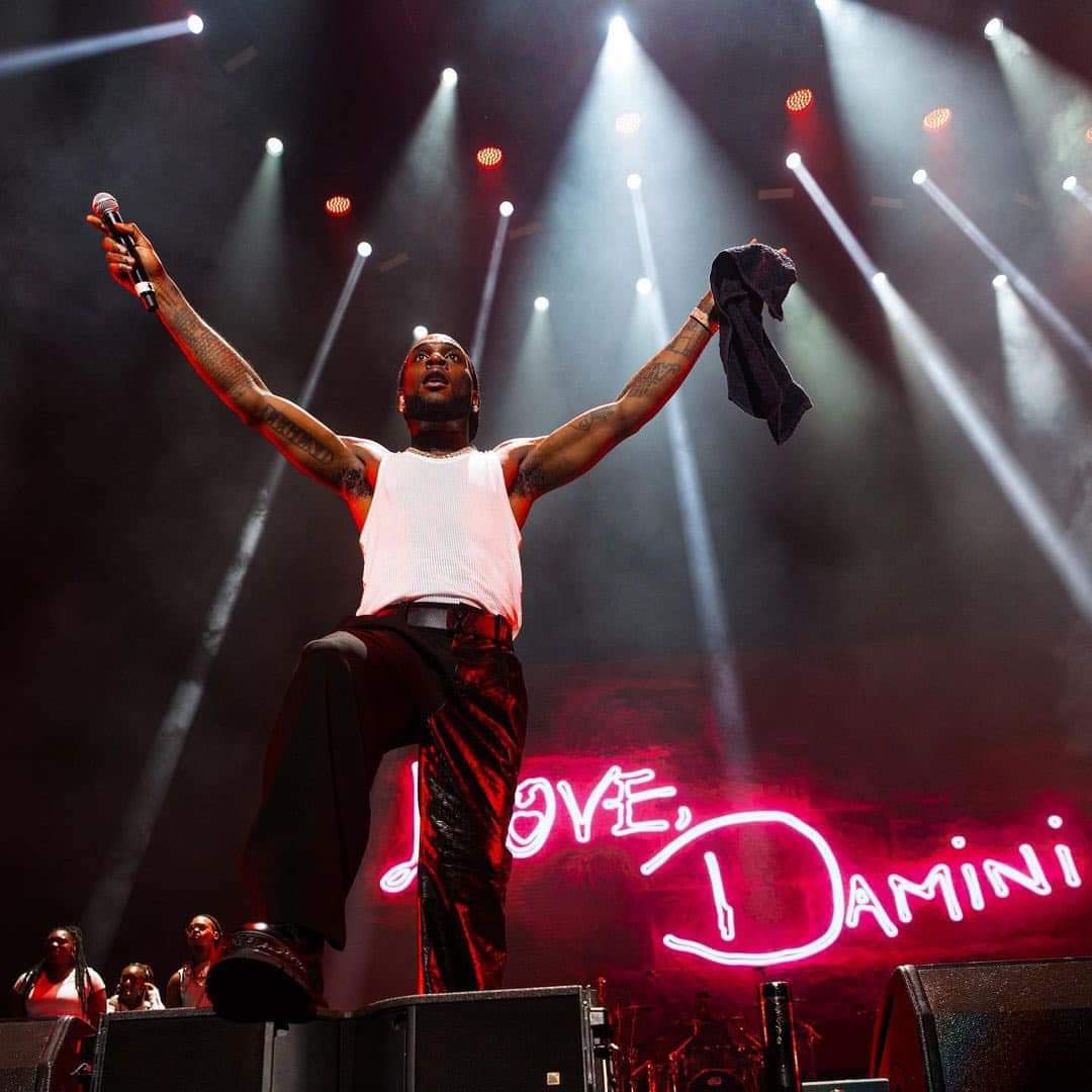 Image de Célébrités. Un an après sa sortie en France, l'album "Love, Damini" du chanteur nigérian Burna Boy vient d'être certifié Disque d'or en France. Encore une énième récompense à l'actif du chanteur Afrobeat. Un mot pour lui?