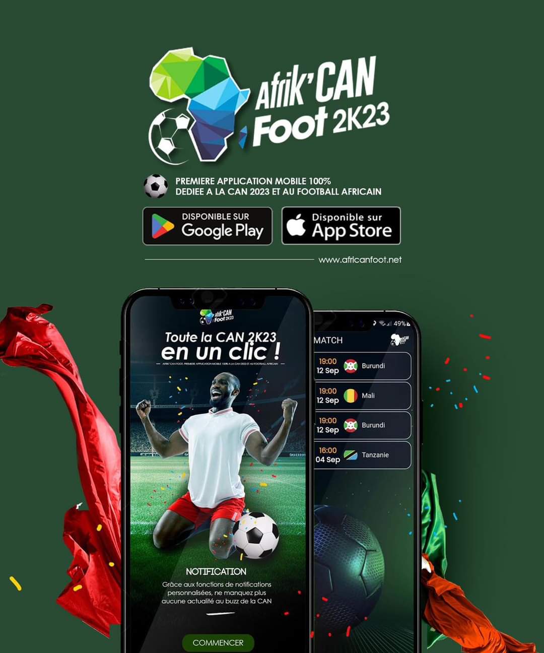 Troisième Image de Applications/Logiciels. L'application Android et iPhone intitulée "Afrik'CAN Foot2K23" est une innovation majeure développée par de jeunes Africains, qui offre une opportunité unique de tirer profit de la CAN 2023 sur les plans culturel, social et financier. Cette application est bien plus qu'un simple outil numérique, c'est une véritable passerelle vers une expérience enrichissante pour les petites entreprises, les supporteurs, les touristes et les acteurs locaux. Au cœur de cette initiative se trouve une vision ambitieuse de mettre en avant les entreprises locales en Côte d'Ivoire avant, pendant et après la Coupe d'Afrique des Nations (CAN). L'objectif premier de "Afrik'CAN Foot2K23" est de permettre aux petites entreprises de promouvoir leurs activités auprès des supporteurs et des fans de football qui convergeront vers la Côte d'Ivoire pour cette compétition majeure. Que vous soyez mécanicien, gérant de boîte de nuit, menuisier, propriétaire de restaurant, propriétaire de lavage auto, gérant de salon de coiffure ou de spa, ou encore propriétaire de résidences meublées, cette application offre une plateforme unique pour faire connaître votre entreprise. Dans un monde de plus en plus connecté, la visibilité en ligne est cruciale pour le succès des entreprises. Grâce à "Afrik'CAN Foot2K23", ces petites entreprises auront l'opportunité de se présenter à un public international de supporteurs enthousiastes. Ils pourront créer des profils détaillés, partager des photos de leurs produits ou services, et interagir avec les supporteurs qui cherchent des informations sur les entreprises locales. L'impact de cette application ne se limite pas à la promotion des entreprises. Elle contribue également à renforcer le tissu social en créant des liens entre les supporteurs locaux et internationaux. Pendant la CAN 2023, la Côte d'Ivoire sera un carrefour de cultures, de langues et de traditions. "Afrik'CAN Foot2K23" propose une fonctionnalité de réseau social qui permet aux supporteurs de se connecter, de partager leurs expériences et de planifier des rencontres. Cela peut favoriser l'échange culturel et l'amitié entre des individus venant d'horizons divers, contribuant ainsi à l'esprit de la compétition sportive. L'aspect financier de cette application est tout aussi intéressant. Les petites entreprises qui profiteront de la visibilité accrue pendant la CAN 2023 verront probablement une augmentation de leur clientèle. Cela peut se traduire par une croissance significative des revenus. De plus, les touristes et les supporteurs à la recherche de services locaux pourront facilement trouver ce dont ils ont besoin grâce à l'application, créant ainsi une opportunité de croissance pour les petites entreprises. En ce qui concerne les supporteurs et les touristes, "Afrik'CAN Foot2K23" leur offre une solution complète pour profiter au maximum de leur séjour en Côte d'Ivoire pendant la CAN 2023. Ils pourront explorer les offres des petites entreprises locales, découvrir des activités culturelles, réserver des visites touristiques, trouver des restaurants locaux et bien plus encore. L'application agit comme un guichet unique pour tous les besoins des supporteurs et des touristes, ce qui simplifie grandement l'organisation de leur séjour. Une caractéristique particulièrement remarquable de "Afrik'CAN Foot2K23" est son engagement envers le développement durable. La Côte d'Ivoire étant un pays magnifique avec une biodiversité riche, l'application met l'accent sur la promotion du tourisme responsable. Elle propose des informations sur les pratiques éco-responsables, les initiatives de préservation de l'environnement et les options de tourisme durable. Les supporteurs et les touristes sont encouragés à découvrir la beauté de la Côte d'Ivoire tout en respectant et en protégeant son environnement naturel. La CAN 2023 est une opportunité unique pour la Côte d'Ivoire de montrer au monde sa culture, son hospitalité et sa passion pour le football. "Afrik'CAN Foot2K23" s'inscrit parfaitement dans cette vision en créant un espace où la culture ivoirienne peut briller. Des informations sur les événements culturels, les festivals, les expositions d'art et les spectacles locaux seront disponibles sur l'application, permettant aux supporteurs de vivre une expérience culturelle authentique. Pour les jeunes Africains qui ont développé cette application, c'est également une opportunité de démontrer leur talent et leur créativité. Ils ont réussi à créer une solution innovante qui peut améliorer la vie des petites entreprises, des supporteurs et des touristes tout en mettant en valeur leur propre continent. Cette réalisation est un exemple inspirant de ce que les jeunes entrepreneurs africains sont capables de réaliser. Maintenant, en regardant vers l'avenir, il est important de se demander comment une telle application peut évoluer et contribuer de manière continue au développement de la Côte d'Ivoire et de l'Afrique dans son ensemble. Comment pouvons-nous encourager davantage l'innovation technologique et l'entrepreneuriat chez les jeunes en Afrique ? Comment pouvons-nous assurer que les petites entreprises continuent de prospérer grâce à des solutions numériques ? Quels autres événements sportifs ou culturels pourraient bénéficier d'applications similaires pour promouvoir les entreprises locales et le développement durable ? L'histoire de "Afrik'CAN Foot2K23" est un exemple inspirant de ce que l'innovation peut accomplir. Elle démontre comment la technologie peut être mise au service du développement économique, culturel et social, tout en favorisant la collaboration internationale. Les jeunes Africains qui ont développé cette application ont ouvert la voie à de nouvelles opportunités pour leur pays et pour tout le continent. La question qui se pose maintenant est de savoir comment nous pouvons continuer à encourager et à soutenir de telles initiatives pour un avenir meilleur. En conclusion, "Afrik'CAN Foot2K23" est bien plus qu'une simple application. C'est une plateforme qui relie les petites entreprises, les supporteurs, les touristes et les acteurs locaux dans une expérience enrichissante pendant la CAN 2023. Cette application incarne l'innovation, le développement durable, la promotion culturelle et l'entrepreneuriat des jeunes en Afrique. La question qui subsiste est la suivante : comment pouvons-nous utiliser de telles initiatives comme catalyseur pour le développement continu de l'Afrique ?