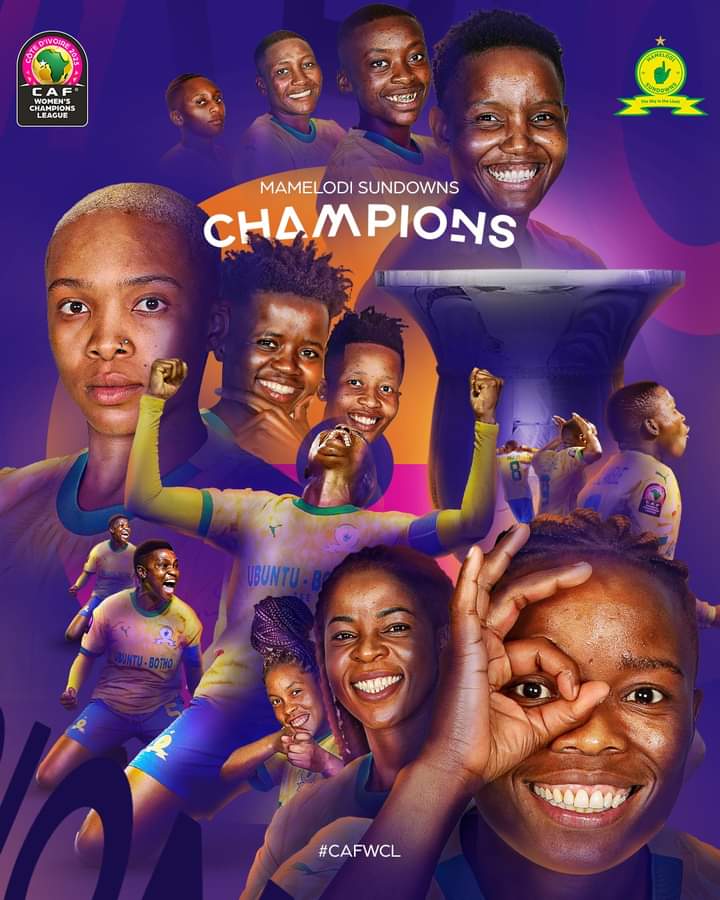 Troisième Image de Football. Introduction Introduction à la Ligue des champions féminine de la CAF : son importance, son évolution et son impact sur le football féminin en Afrique. Résumé de la finale récente entre le Mamelodi Sundowns et le Sporting de Casablanca. Historique de la Ligue des champions féminine de la CAF Un aperçu des éditions précédentes de la compétition, les équipes participantes, les performances notables et les évolutions au fil du temps. Mise en évidence de l'importance croissante de la compétition pour le développement du football féminin en Afrique. Analyse de la finale Analyse approfondie du match entre le Mamelodi Sundowns et le Sporting de Casablanca : tactiques, moments clés, performances des joueuses, etc. Discussion sur la domination des Sud-Africaines et les raisons de leur succès dans cette finale. Impact du succès du Mamelodi Sundowns Effets de la victoire du Mamelodi Sundowns sur la scène du football féminin en Afrique du Sud. Influence sur la visibilité, le soutien et le développement des jeunes talents dans le pays. Performance et expérience des équipes participantes Reconnaissance de l'effort des Marocaines pour leur première participation à la compétition. Importance de cette expérience pour le Sporting de Casablanca dans le développement du football féminin au Maroc. Évolution et perspectives de la Ligue des champions féminine de la CAF Discussion sur les améliorations nécessaires pour la compétition : infrastructure, financement, soutien des fédérations, etc. Perspectives pour l'avenir de la Ligue des champions féminine de la CAF et son rôle dans l'essor continu du football féminin sur le continent. Vous pourriez développer chaque section avec des détails, des statistiques, des citations d'entraîneurs ou de joueuses, des entrevues et des informations spécifiques sur le contexte du football féminin en Afrique du Sud, au Maroc et sur le continent africain en général.