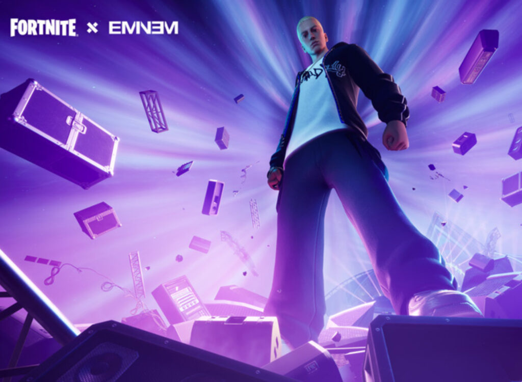 Image de Jeux Vidéo. Eminem, l'icône du rap américain, a suscité l'excitation des joueurs de Fortnite en publiant un teaser sur Instagram, laissant présager une collaboration avec le populaire jeu de battle royale. Alors que des artistes tels qu'Ariana Grande, Marshmello et Travis Scott ont déjà illuminé les événements de Fortnite, Eminem semble prêt à prendre la scène virtuelle du « Big Bang », l'événement de fin de saison organisé par Epic Games. La Rencontre d'Eminem et Fortnite La publication sur Instagram, partagée par Eminem mardi 21 novembre 2023, a déclenché une vague d'anticipation parmi les fans du jeu. La bande-annonce présente de manière créative le nom du jeu Fortnite, fusionnant le E distinctif du jeu avec le E d'Eminem. Cette annonce survient à quelques jours seulement du « Big Bang », prévu pour le samedi 2 décembre 2023 à 20 heures. L'événement promet aux joueurs une expérience inoubliable, une évolution significative de l'univers du jeu, et une révélation mémorable à la clôture de la saison 4. La Tradition des Grands Événements Fortnite Epic Games a établi une tradition de proposer des événements massifs pour stimuler l'engagement des joueurs. Récemment, la restauration de la carte originale du jeu a attiré un record de 44,7 millions de joueurs en une journée. Cette stratégie a permis à Fortnite de maintenir sa popularité tout au long des saisons. Avec le « Big Bang » à l'horizon, l'anticipation est à son comble, et les attentes des joueurs sont élevées pour cette fin de saison épique. Des Records à Battre Fortnite, reconnu pour ses événements grandioses, cherche à surpasser ses propres records d'audience. Le concert virtuel de Travis Scott en 2020 avait attiré une audience impressionnante de 12 millions de personnes. Cette fois-ci, avec Eminem comme tête d'affiche, Epic Games vise une nouvelle cible de joueurs. Pour accompagner le spectacle, des skins inspirés du rappeur, tels que Rap Boy, Slim Shady et Marshall Never More, seront proposés à la fin du mois, ajoutant une dimension visuelle et immersive à cette expérience unique. L'Impact Culturel et l'Avenir des Concerts Virtuels Au-delà de l'excitation immédiate, la collaboration entre Eminem et Fortnite soulève des questions sur l'avenir des concerts virtuels dans l'industrie du jeu. Ces événements transcendent les frontières traditionnelles du divertissement, fusionnant la musique, le jeu et la culture populaire. Comment cette fusion continue-t-elle de redéfinir les expériences de divertissement, et quelles innovations peut-on anticiper dans les prochains événements de ce genre ?