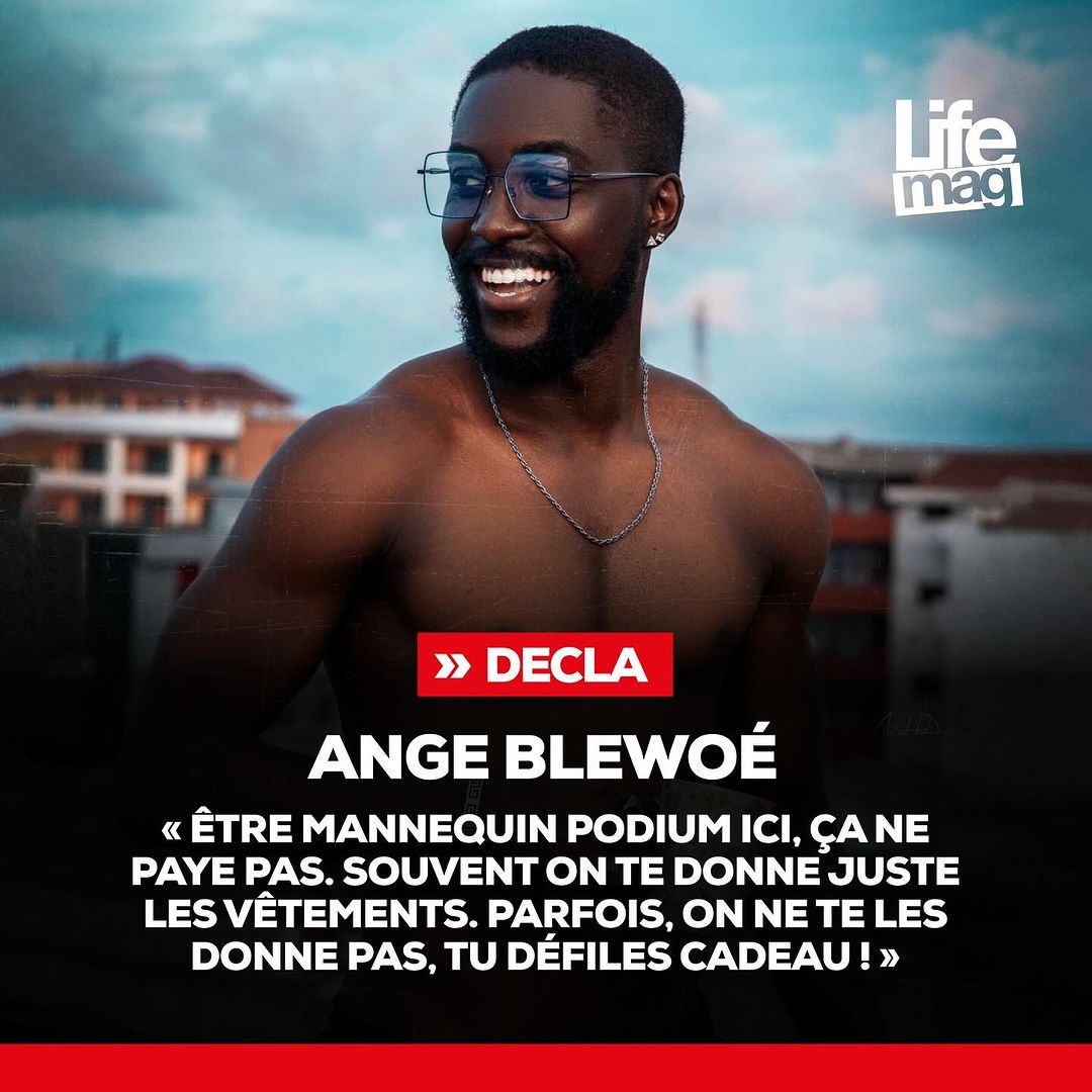 Image de Célébrités. Lors de son passage remarqué sur le plateau de l'émission Life TikTok Cœur de Life TV, le mannequin, modèle photo et photographe ivoirien, Ange Cyb, a ouvert une fenêtre sur la réalité souvent méconnue du mannequinat en Côte d'Ivoire. Avec une franchise désarmante, il a mis à nu les conditions difficiles et parfois non professionnelles auxquelles sont confrontés les mannequins dans le milieu local. Ange Cyb, en abordant ce sujet, a jeté une lumière crue sur une industrie souvent glamourisée, révélant une facette moins reluisante. Il a souligné que malgré l'éclat et le prestige associés au métier de mannequin, la réalité économique est bien plus sombre. Les artistes des podiums, souvent perçus comme des icônes de style et de beauté, font face à une rémunération insuffisante qui ne reflète pas le niveau de leur dévouement et de leur talent. L'ivoirien a également abordé la problématique des agences de mannequinat. Selon lui, ces structures, loin de soutenir efficacement leurs talents, prélèvent une part significative sur des rémunérations déjà précaires. Cette situation met en lumière le déséquilibre entre les bénéfices générés par l'industrie de la mode et la part qui revient effectivement aux mannequins. Ange Cyb a cependant souligné que quelques mannequins parviennent à s'en sortir, grâce notamment à des connexions solides et à des activités parallèles au mannequinat. Cela dépeint un tableau où la réussite dans ce domaine exige plus que le talent et le charisme ; elle requiert également une habileté à naviguer dans un réseau complexe et souvent impitoyable. Cette intervention d'Ange Cyb sur Life TV est cruciale car elle ouvre le débat sur les conditions de travail dans l'industrie de la mode en Côte d'Ivoire. Elle appelle à une réflexion plus profonde sur la manière dont les mannequins sont traités et rémunérés, et sur l'importance d'établir des pratiques plus équitables et professionnelles dans le secteur.