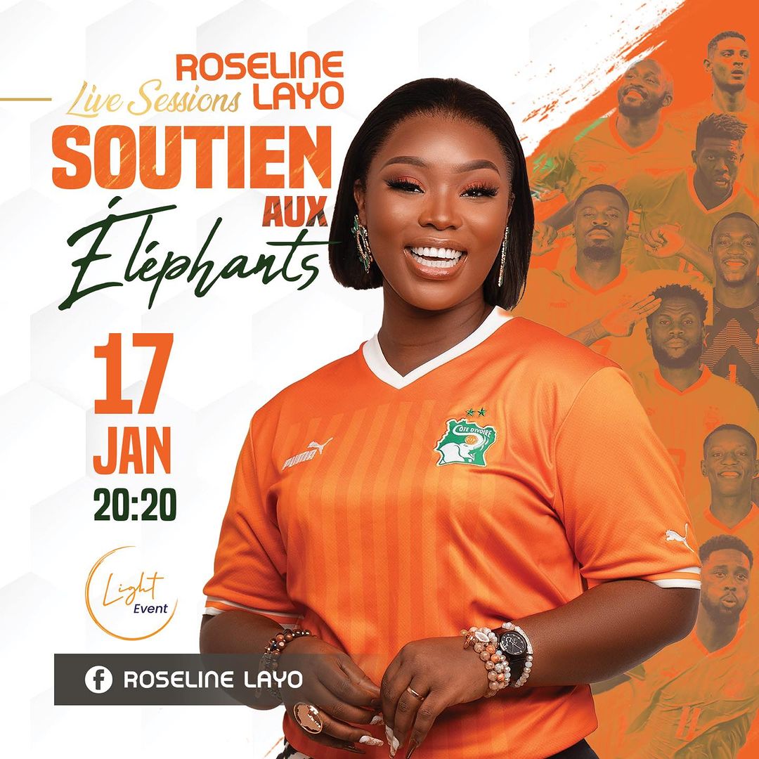 Image de Événements/Sorties. Roseline Layo, artiste engagée et fière supportrice de l'équipe nationale, a récemment lancé une invitation à ses fans sur les réseaux sociaux. Dans une publication enthousiaste, elle propose l'idée d'un petit live sur sa page Facebook ce mercredi afin de soutenir collectivement l'équipe nationale avant son prochain match. L'idée de partager un moment en direct sur les réseaux sociaux pour célébrer et encourager l'équipe nationale crée un sentiment d'unité et de solidarité parmi les supporters, ou comme elle les appelle affectueusement, "Mes Élus". Le rendez-vous est fixé à 20h20, créant une attente palpable parmi ses followers qui se préparent à se connecter pour le spectacle. En appelant à partager la nouvelle, Roseline Layo encourage la diffusion de cette initiative au-delà de sa propre communauté en ligne. L'idée est de mobiliser un large public pour créer une atmosphère virtuelle festive et participative, renforçant ainsi le lien entre les supporters de l'équipe nationale. Par ailleurs, Roseline profite de l'occasion pour annoncer que la billetterie pour son spectacle au Casino de Paris le 4 mai est désormais disponible. C'est une manière habile de promouvoir non seulement l'événement en ligne, mais aussi son prochain spectacle en personne. Cette stratégie témoigne de sa capacité à combiner son amour pour l'art et son engagement envers le sport. En résumé, la publication de Roseline Layo ne se limite pas à un simple appel à un live Facebook, mais sert également de plateforme pour renforcer la communauté, partager des moments de joie collective, et promouvoir ses projets artistiques. Cette démarche montre comment les artistes peuvent utiliser leur influence pour rassembler les gens autour de passions communes et susciter l'enthousiasme pour des événements à venir.